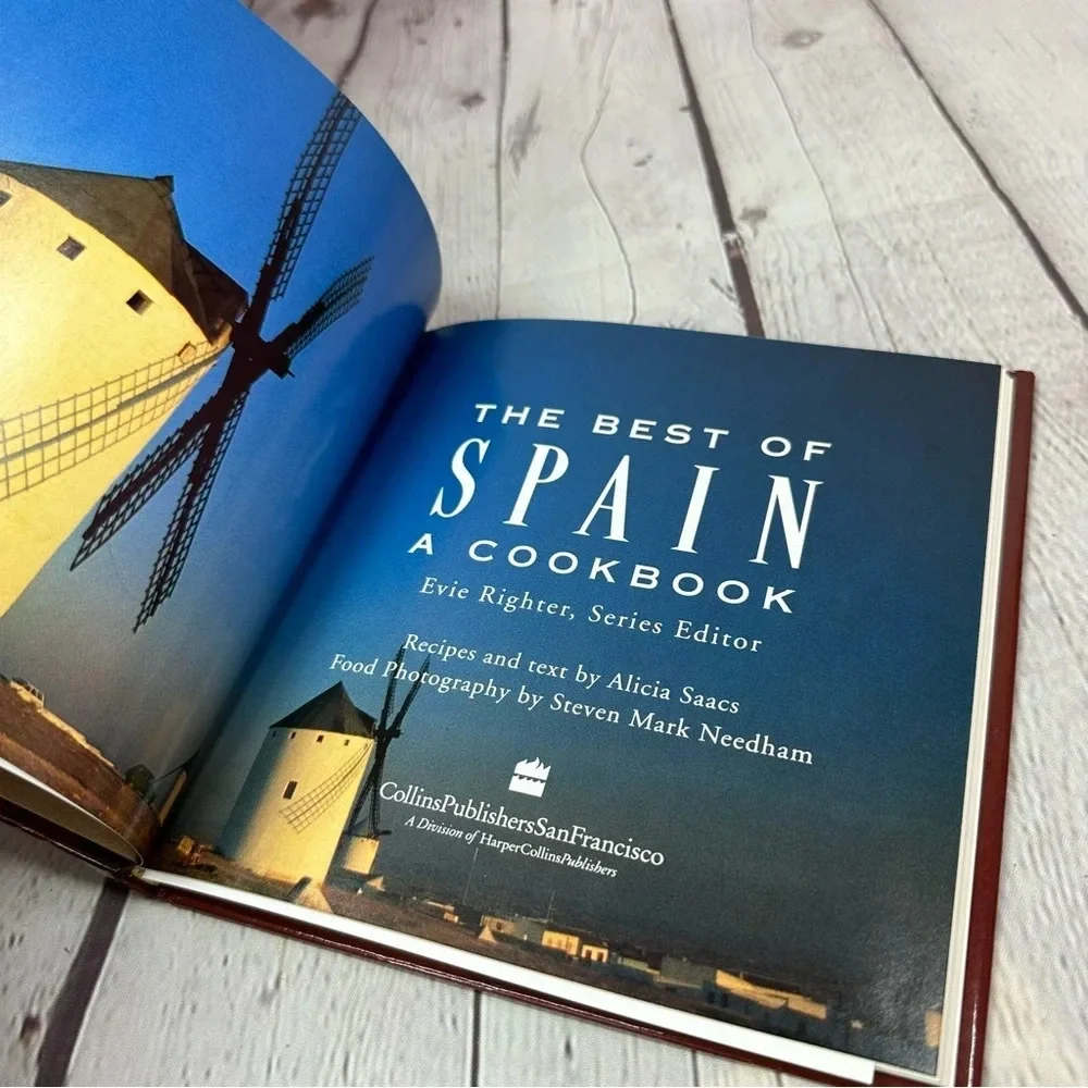 vintage 1993 the best of spain cookbook